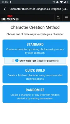 D&D Beyond Player Tools android App screenshot 0