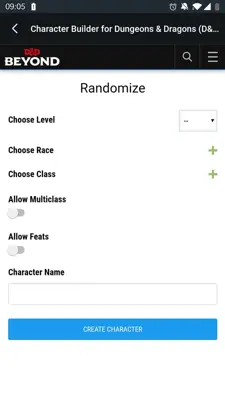 D&D Beyond Player Tools android App screenshot 1