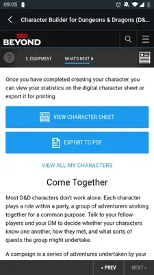 D&D Beyond Player Tools android App screenshot 3