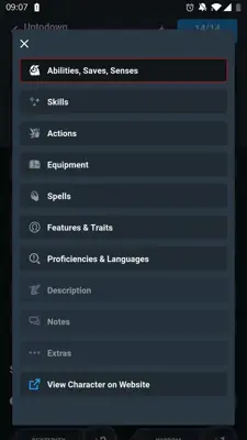D&D Beyond Player Tools android App screenshot 7