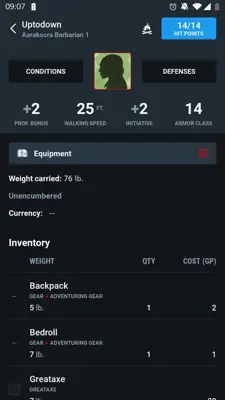 D&D Beyond Player Tools android App screenshot 8